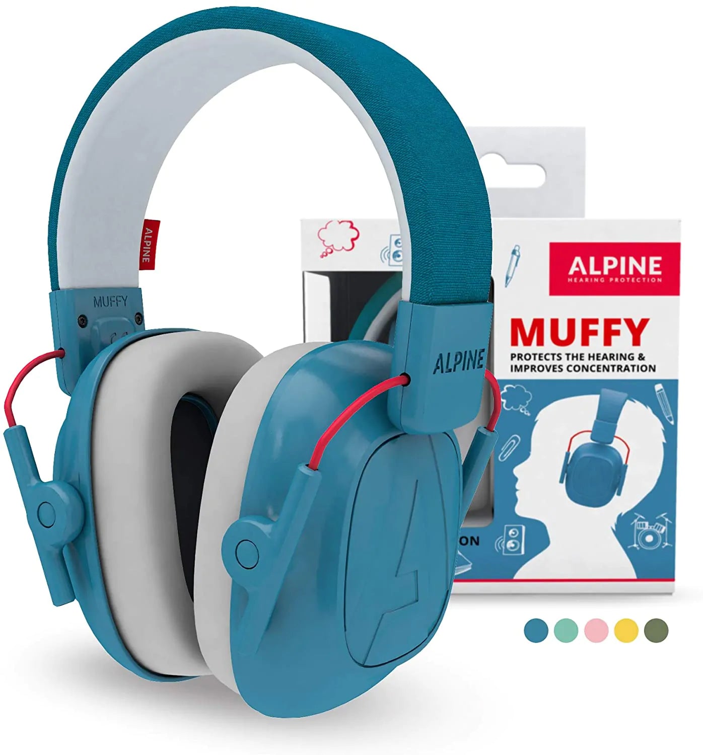 Alpine Muffy Kids Earmuffs | Ear Defenders