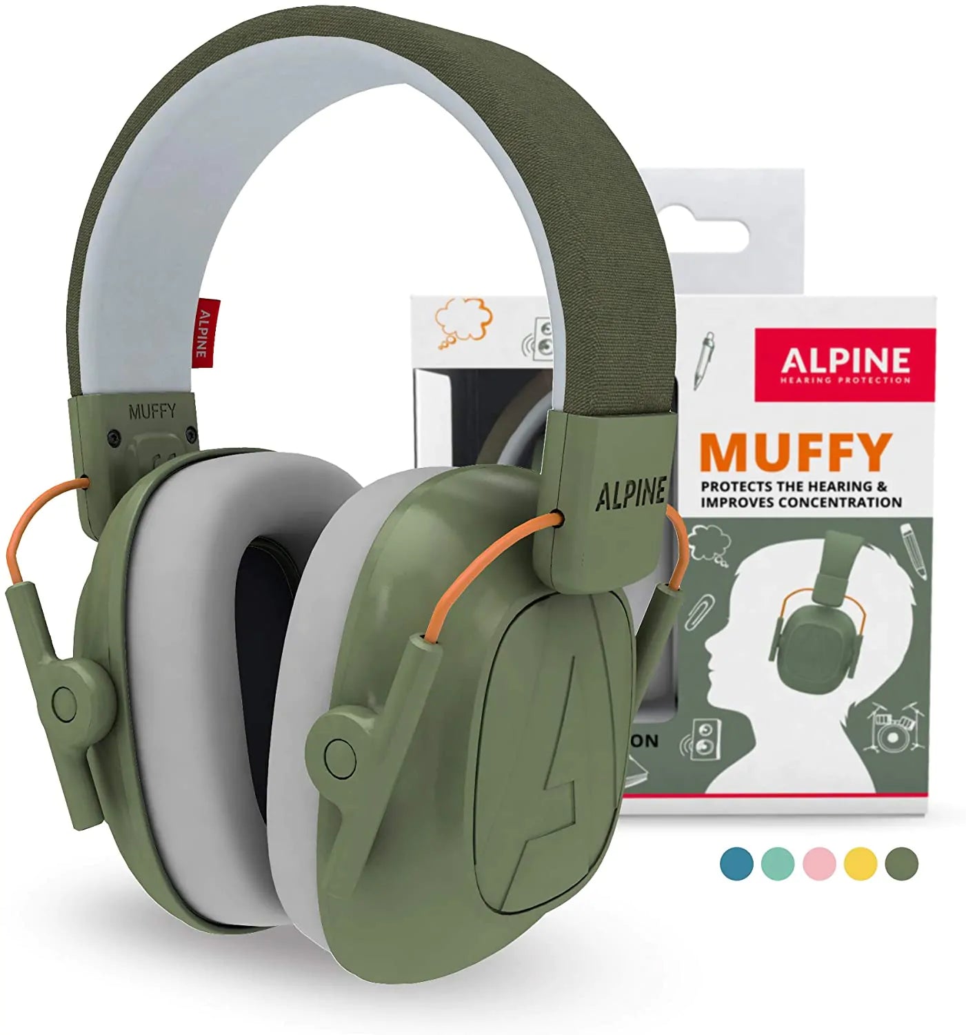 Alpine Muffy Kids Earmuffs | Ear Defenders