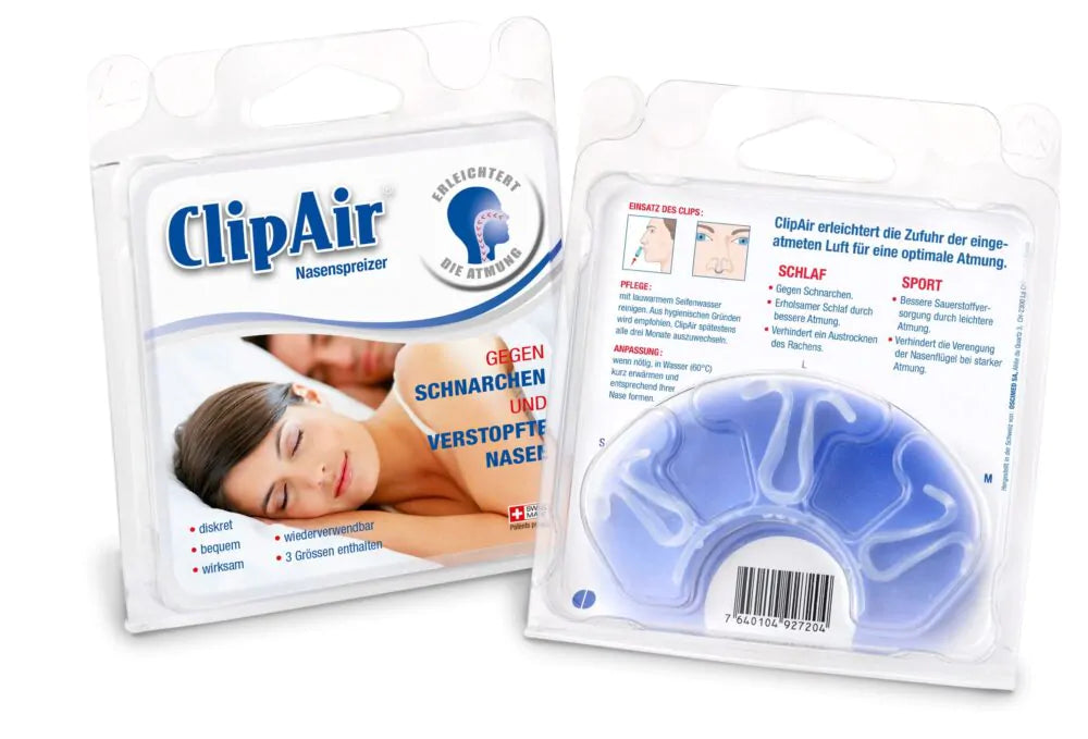 Clipair Nasal Device for Breathing & Snoring