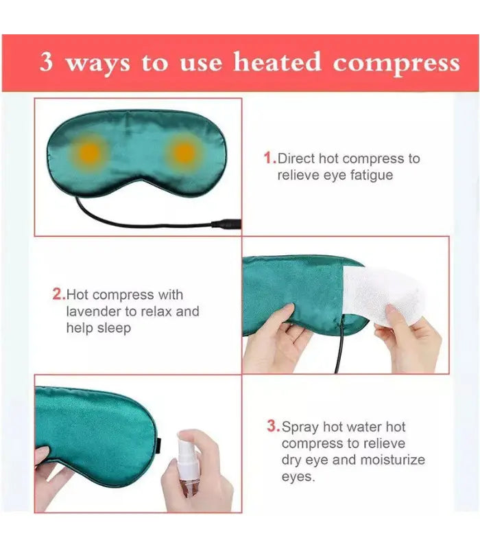 USB Electric Heated Eye Mask