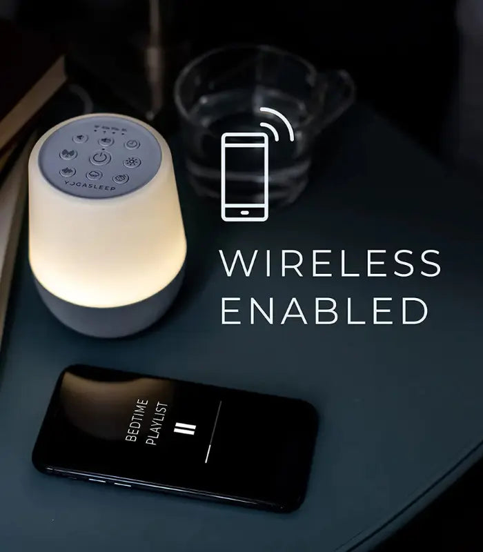 Yogasleep Duet Bluetooth White Noise Machine with Night Light