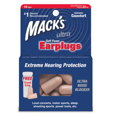Macks Ultra Soft Foam Earplugs