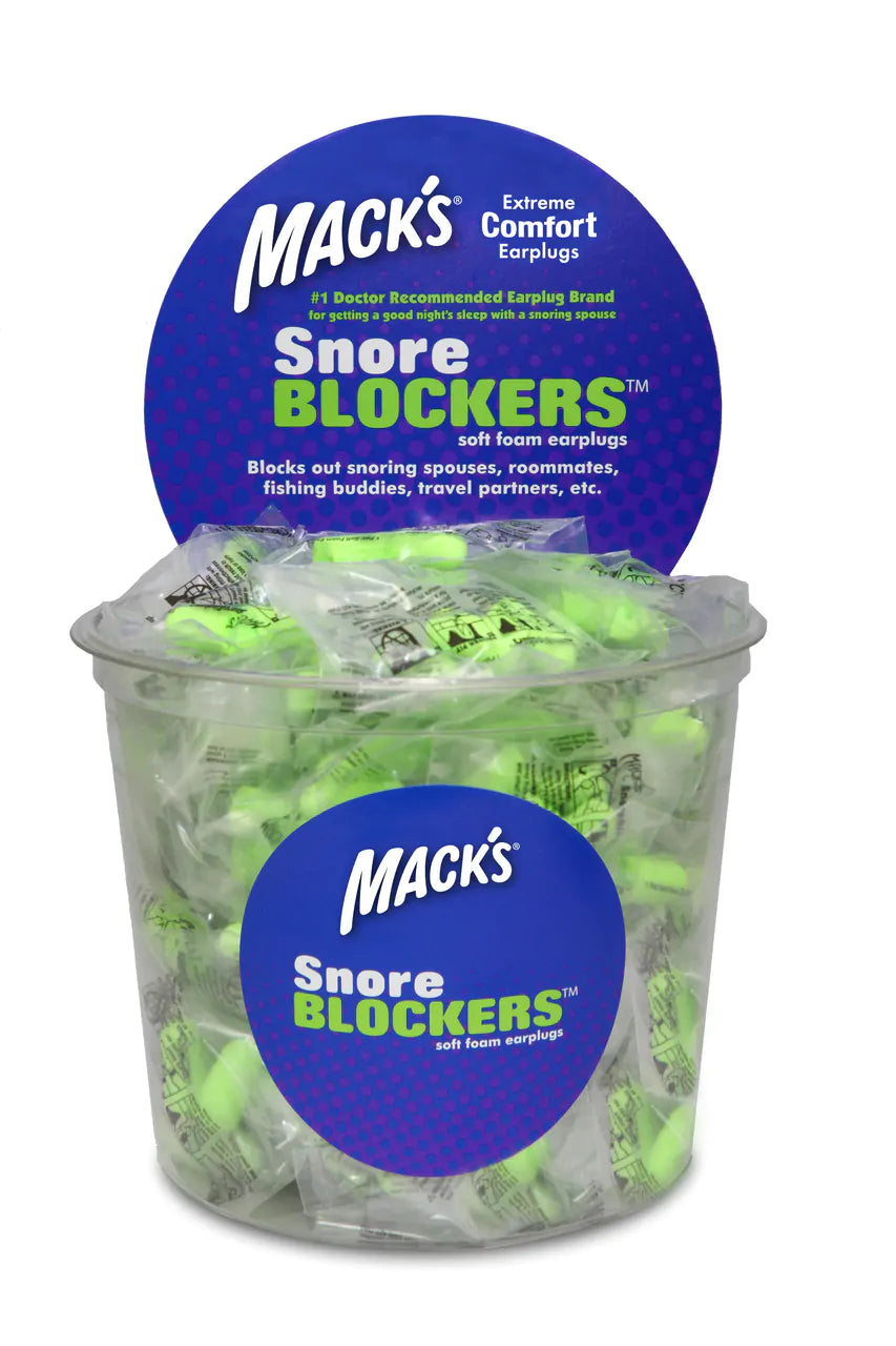 Macks Soft Foam Earplugs | Snore Blockers